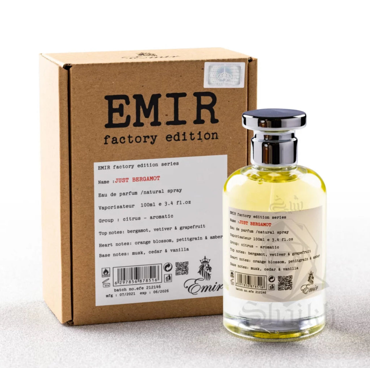 Emir Just Bergamot EDP 100ml